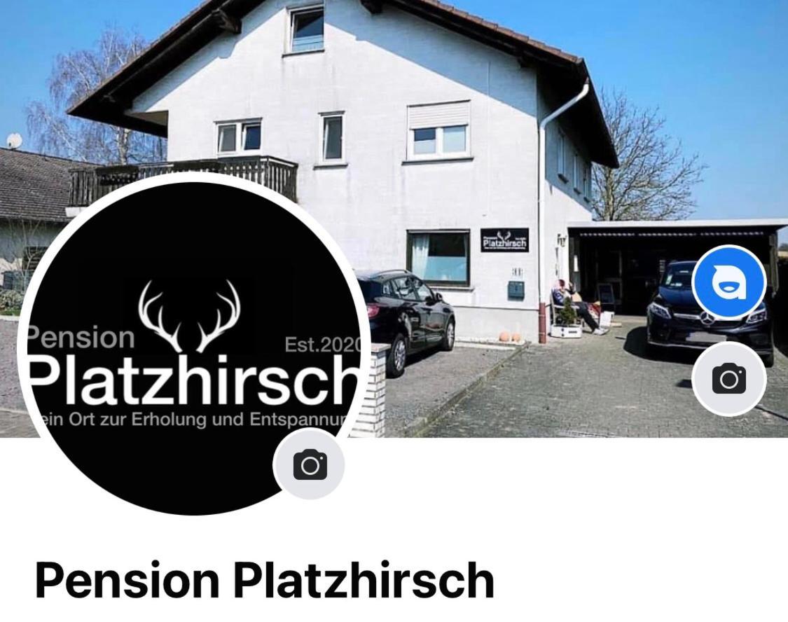 Pension Platzhirsch Mücke Exterior foto
